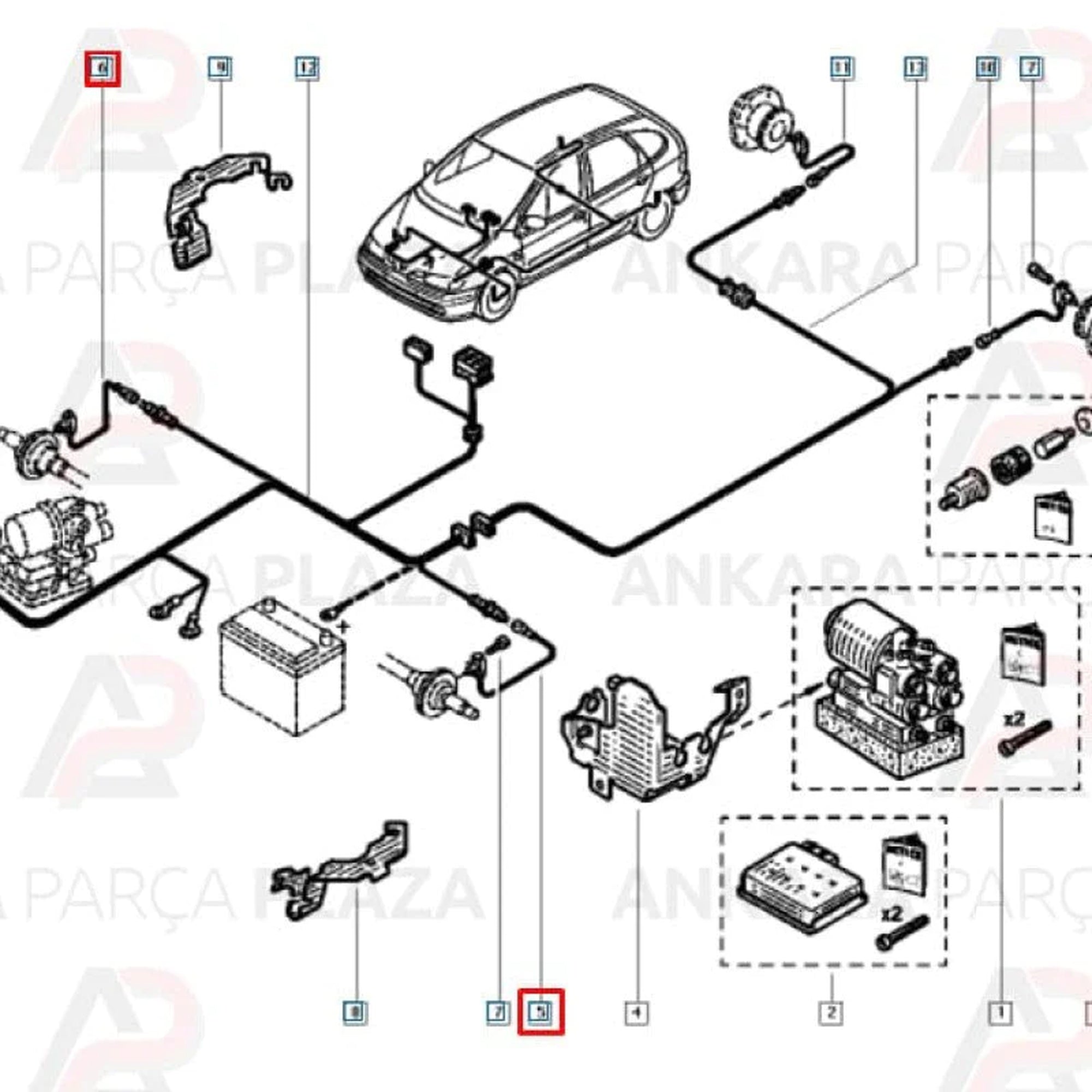 OEM #14129 - Teknik Resim