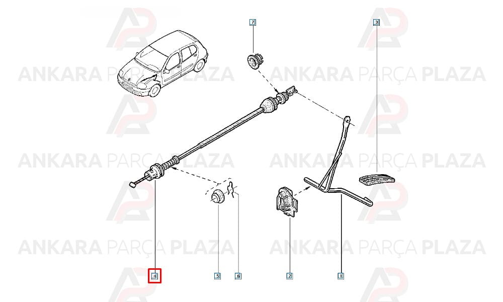 Renault Clio Symbol 1.4 Gaz Teli Cavo