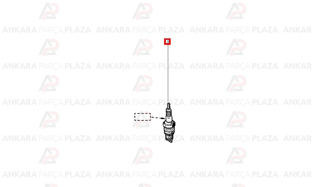 R9, R11, Megane, Laguna, Espace 1.4 8V - 2.0 8V Ateşleme Bujisi Orijinal 7700500048