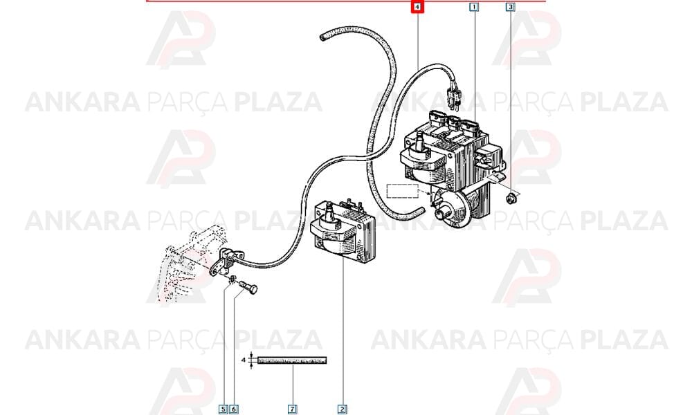 Krank Mil Sensörü R21 2.0 R9 R19 R21 1.4 1.6 Megane 2.0