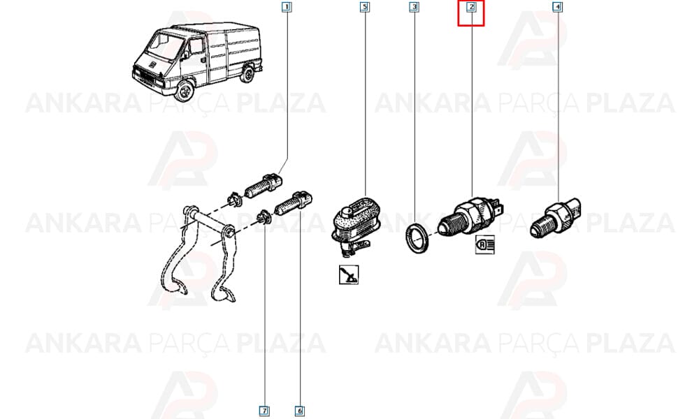 Renault 9 Renault 11 Renault 21 E.M Geri Vites Müşürü Fae