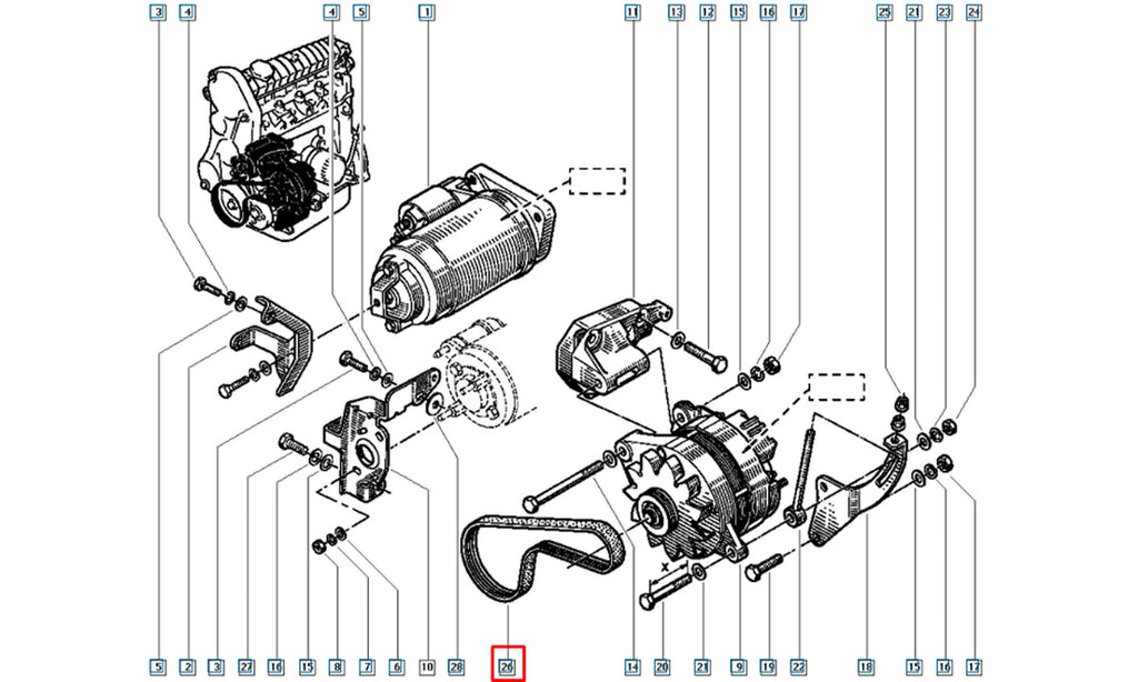 OEM #24612 - Teknik Resim