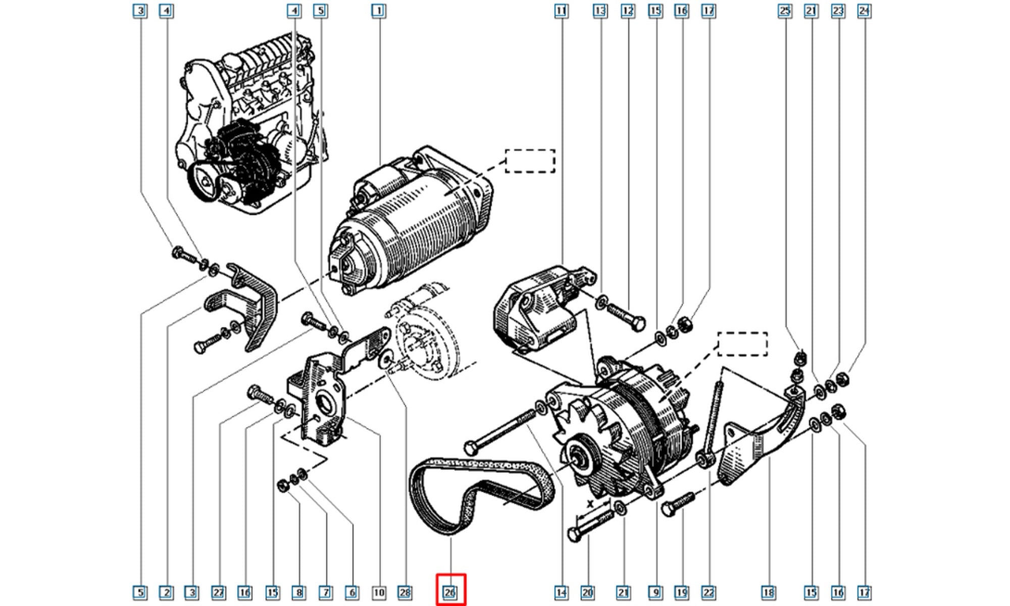 OEM #24612 - Teknik Resim