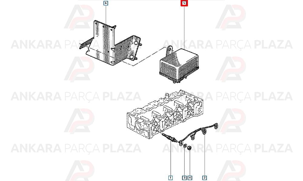 Isitici Kutusu Renault 9 Dizel Tpd/6-12 Nagares