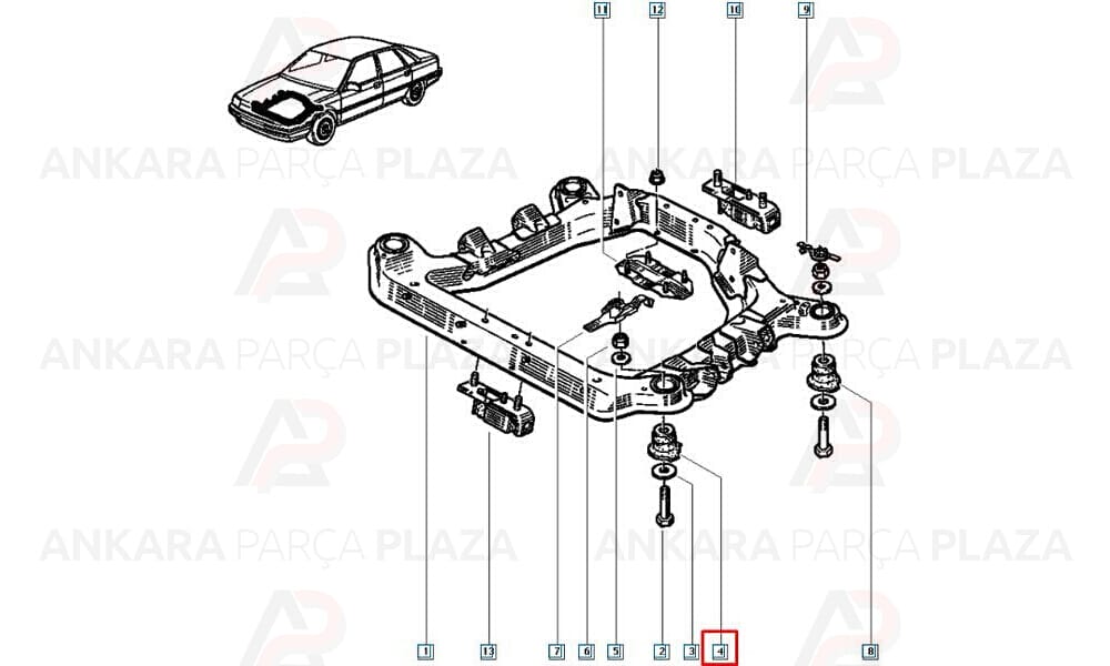 Motor Beşik Burcu Renault 21 Txe Concorde D.