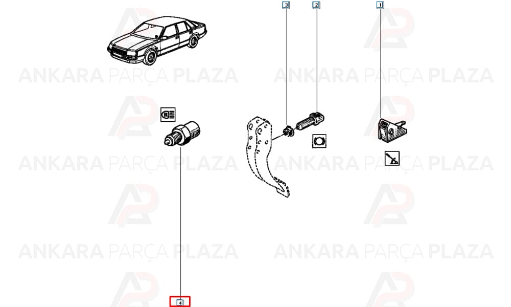 Renault 21 Geri Vites Müşürü Fae