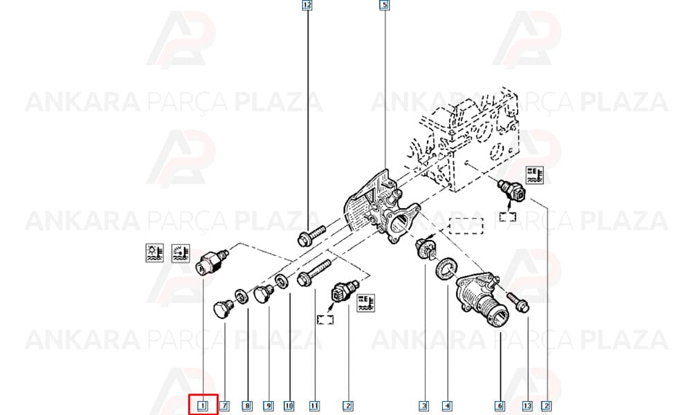 Hararet Müşürü Renault 9 Renault 19