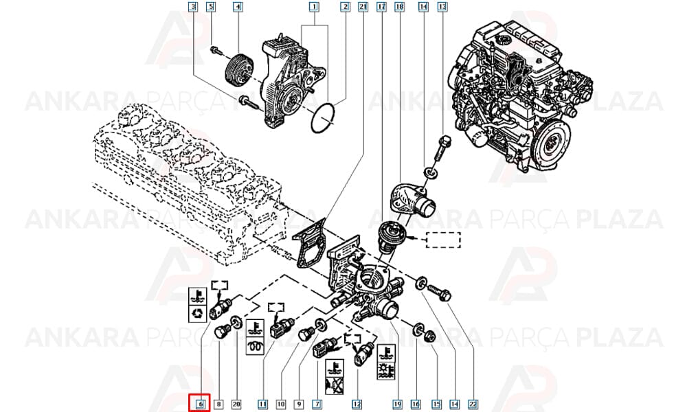 Hararet Müşürü Master Ducato 2.5 2.8