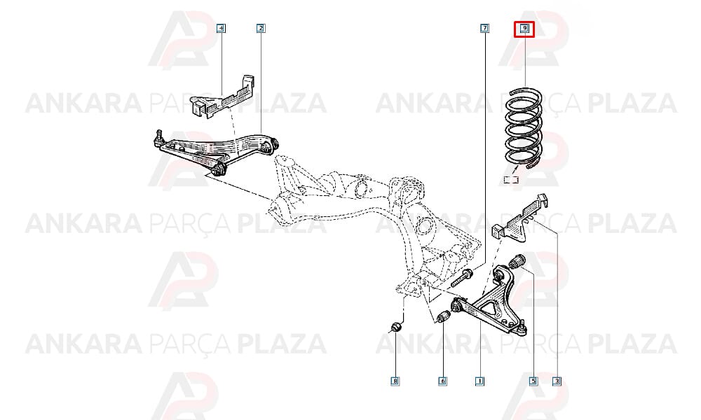 Renault Twingo Helezon Yayı Gunsan