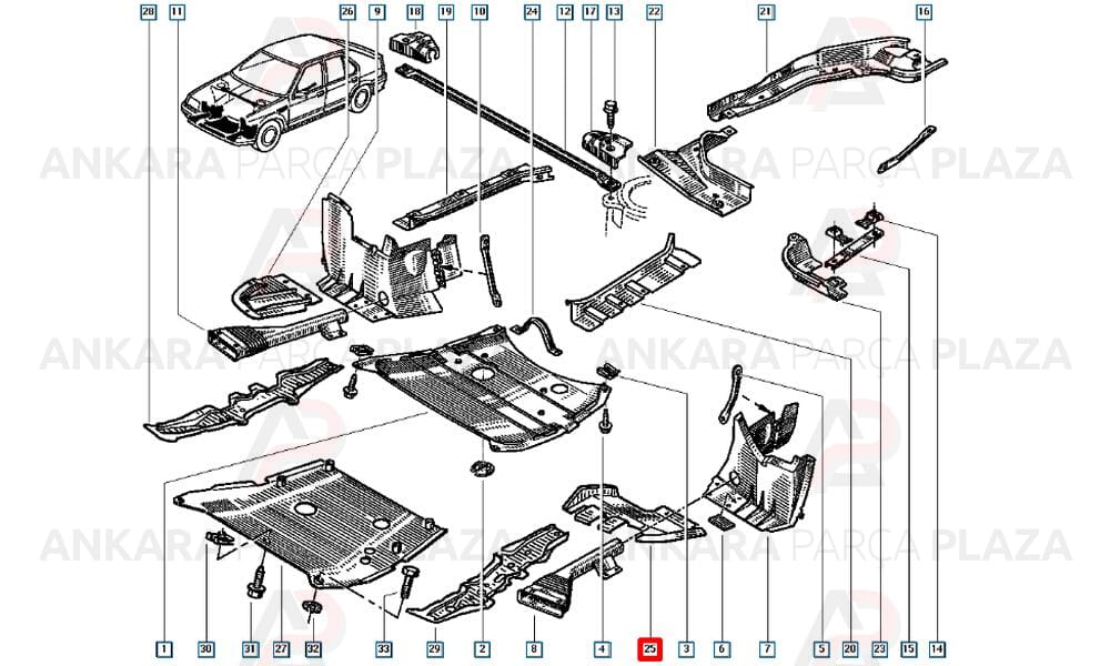 Renault 19 Şase Bakaliti 1998 - 2001 Meydan