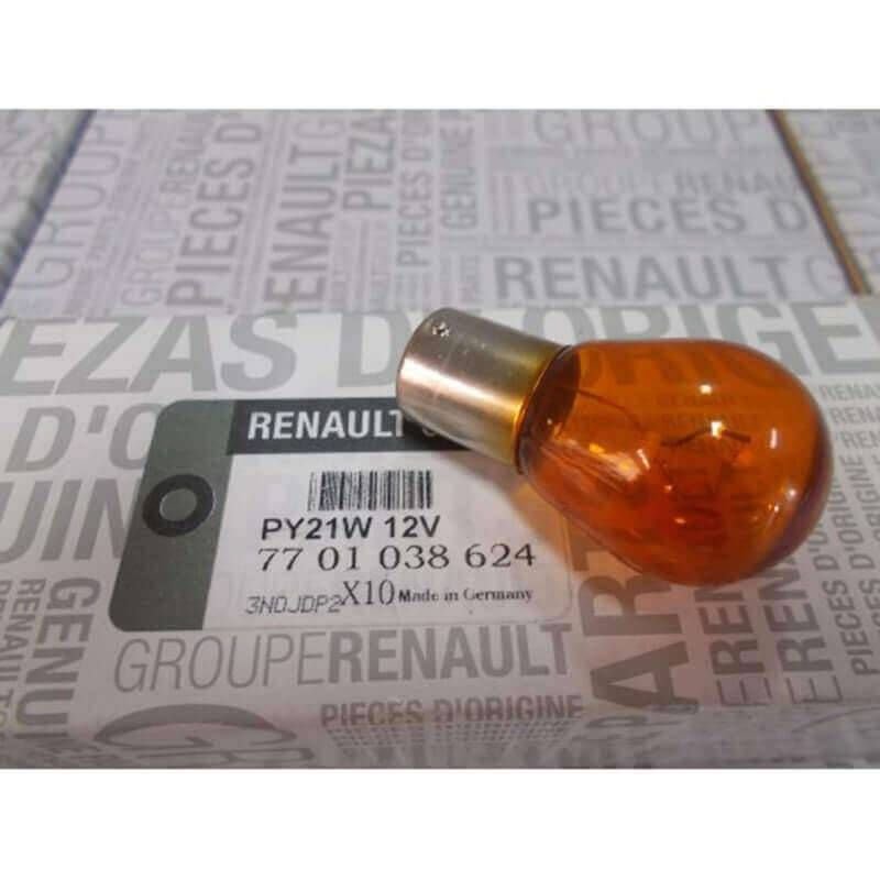Renault, Fiat Sinyal Ampulu Tek Duyu Turuncu Orijinal 7701038624