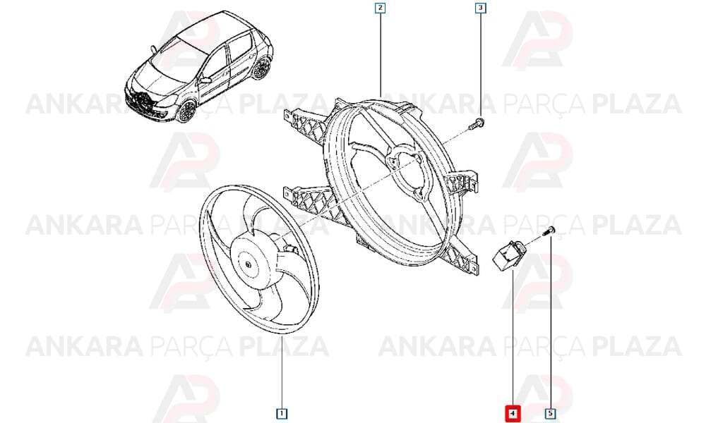 Clio 3 Trafic 2 Fan Rezistansı Sagemfrans