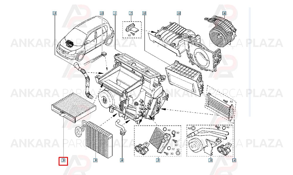 Polen Filtresi Renault Scenic 2 2003 >
