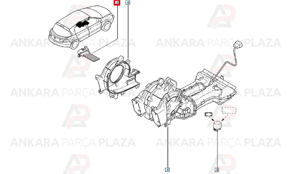 Kalorifer Rezistansı Velsatis 7701056370
