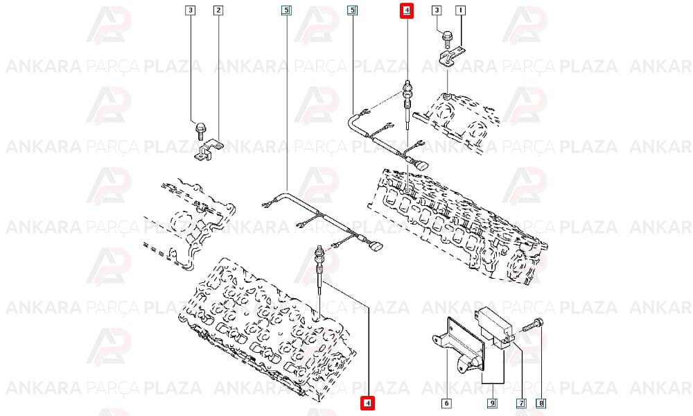 Kızdırma Bujisi Espace Velsatis 3.0 Dcı 11V