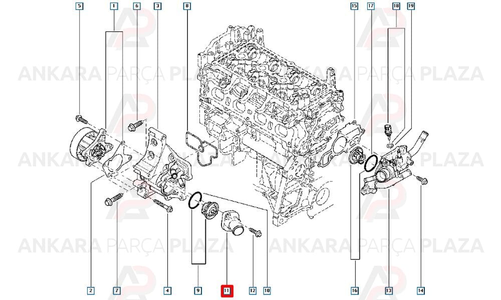 Devirdaim Su Giriş Borusu Laguna 3 Megane 3 Clio 3