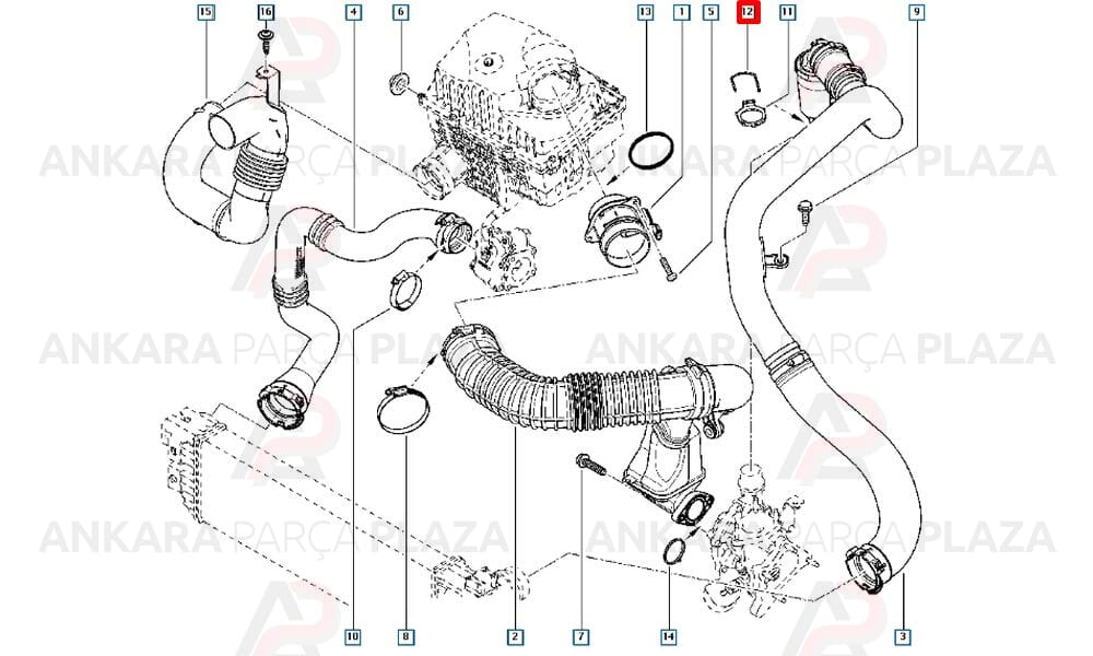 Master 3 Turbo Hortumu Sabitleme Sekmanı Alper