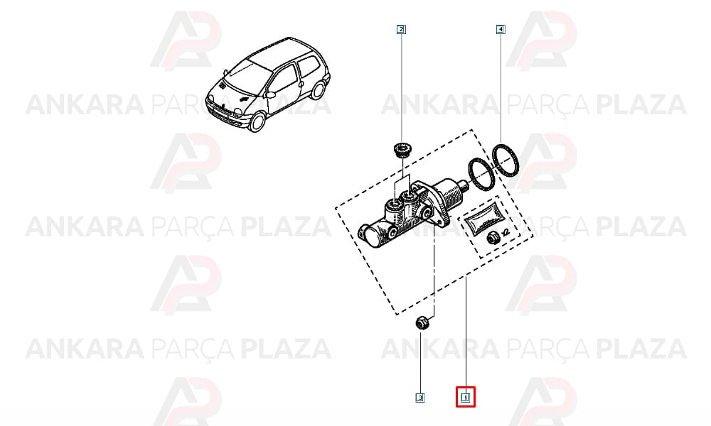 Twingo Fren Ana Merkezi 1997 - 2001 Absli Araçlar Bsoch
