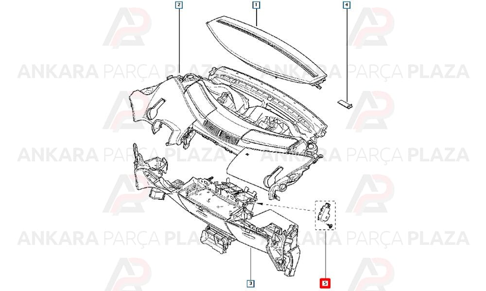 Kalorifer Klepe Motoru Laguna 7701206536