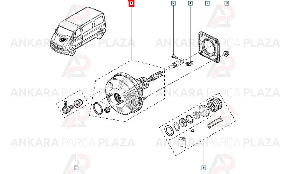 Master 1 Master 2 2.5Dcı Servo Fren Bosch