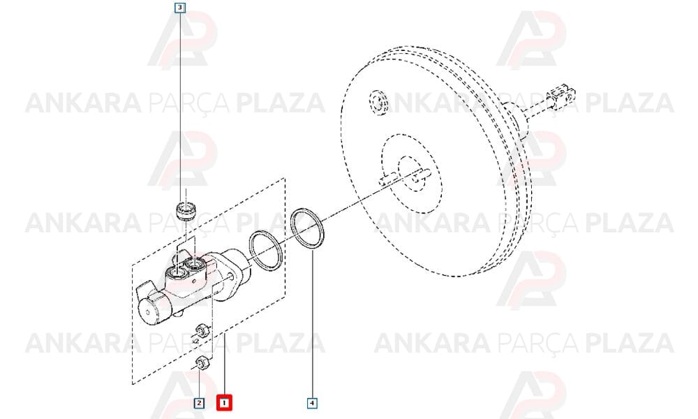 Renault Clio 2, 3 Fren Ana Merkezi Bosch