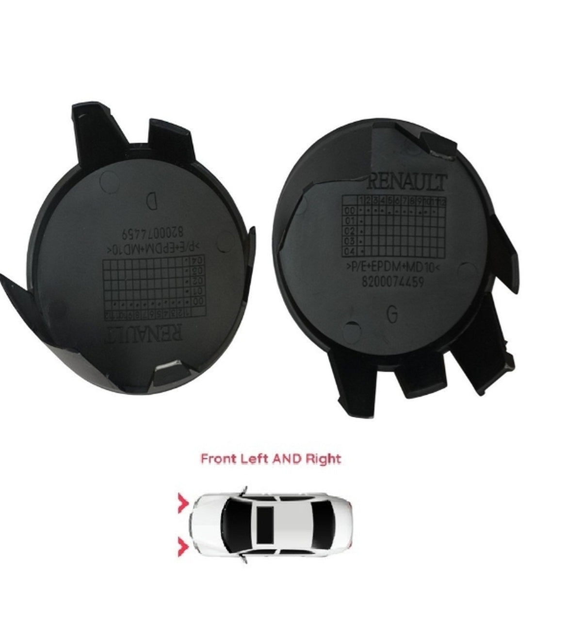 Renault Clio 2001-2005 Sis Far Kapak Takımı Mais 7701209099 - product
