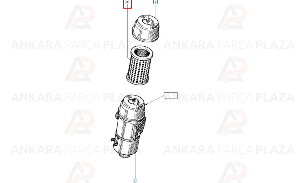 Hava Filtresi Megane 1 1.6 1996 > R19 1.4 R21 Concorde