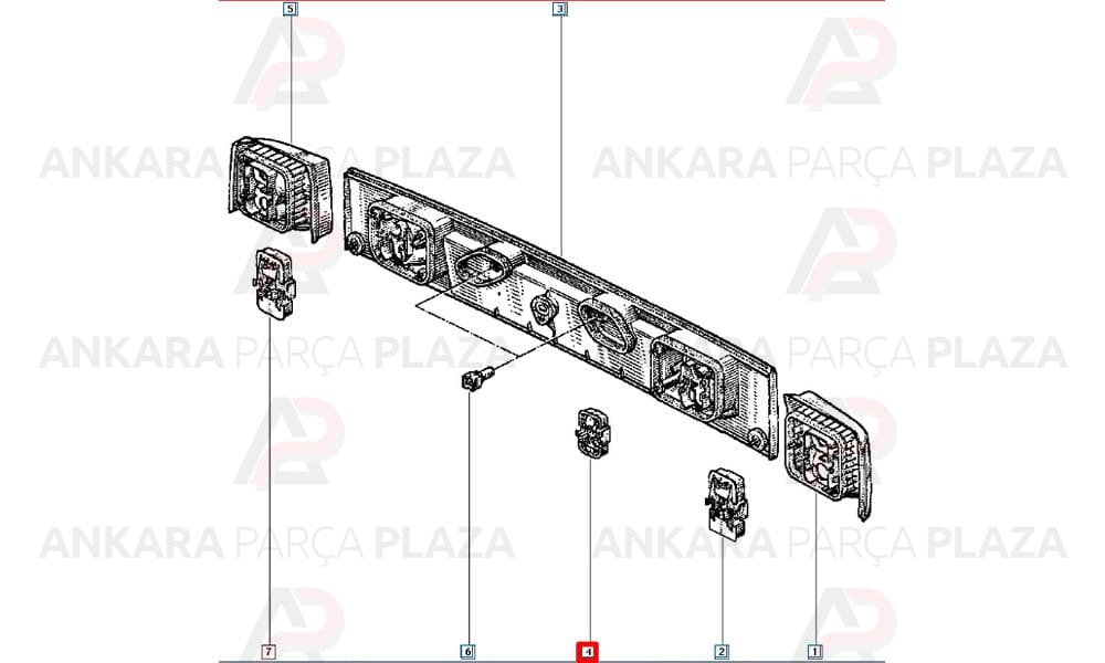 Kol Yatak 0.50 Renault 9 Flash Renault 21 Manager 1700