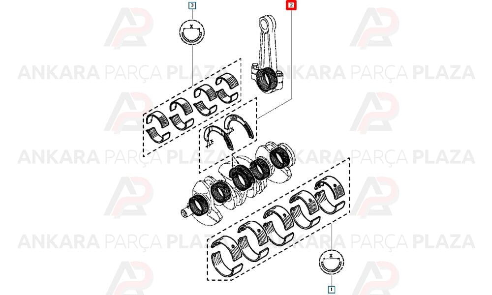 Ay Yatak 0.15 Renault 9 11 Renault 12 Toros R19 1400
