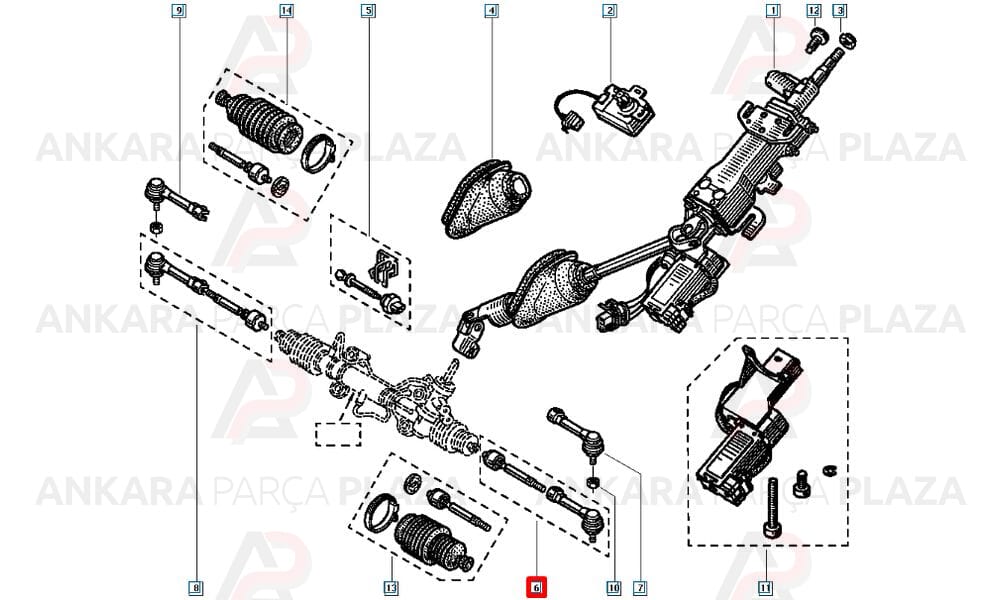 Twingo 99 - 00 Rot Mili Sağ - Sol Aynı Adet 7701466799