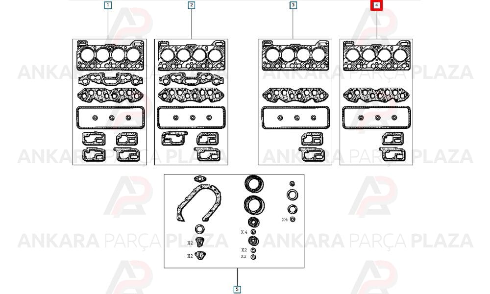 Ducato 160 Multijet 3.0Lt 157Hp 115.5Kw Silindir Kapak Contası Payen