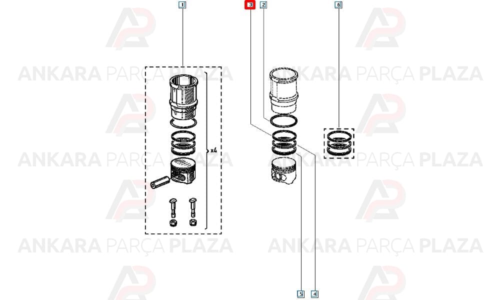 Segman Std 758Mm Renault 19 Clio Kangoo 1.4Ie 8V E7J
