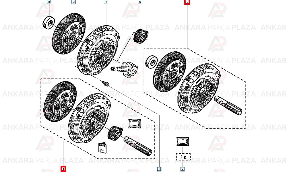 Debriyaj Seti Master 2.8Dtı