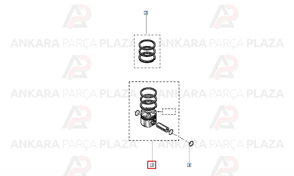 Master 2 2.5Dci Silindir Onarım Seti (Piston, Segman) 89.00Mm Goetze