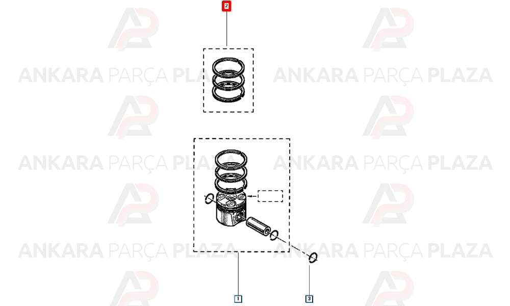 Segman Std 89Mm Renault : Master 2.5Dcı 04> G9U
