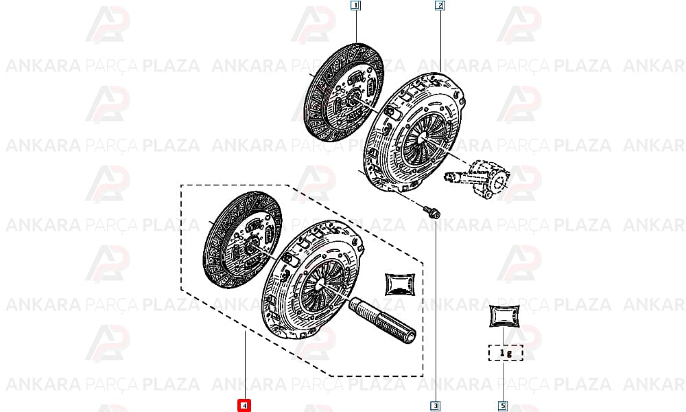 Renault Master 2 2.2 Dt Debriyaj Seti Baskı + Disk Mapa