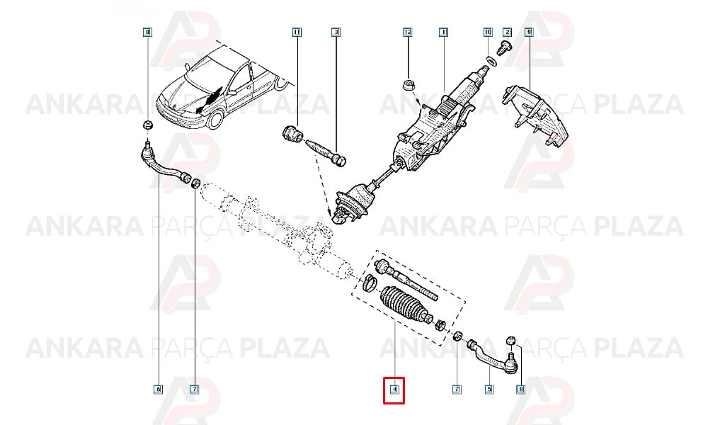 Rot Kolu Renault : Laguna 2