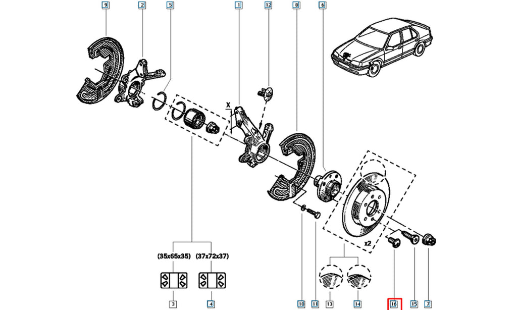OEM #2907 - Teknik Resim