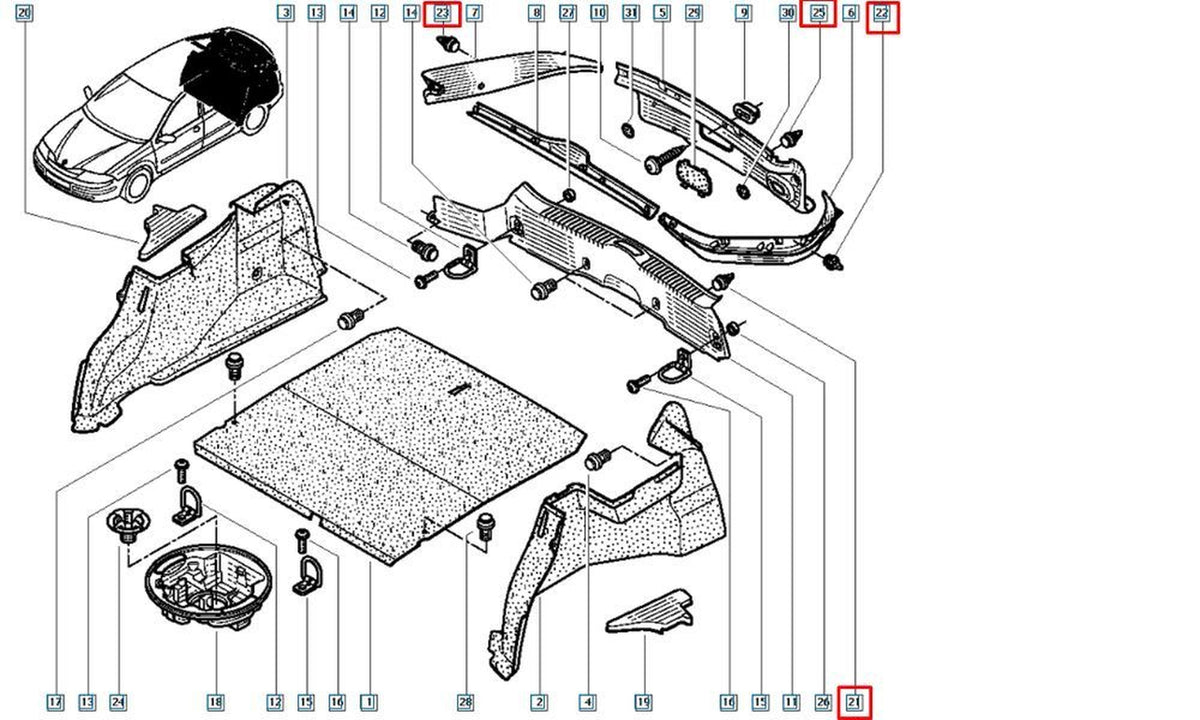OEM #23139 - Teknik Resim