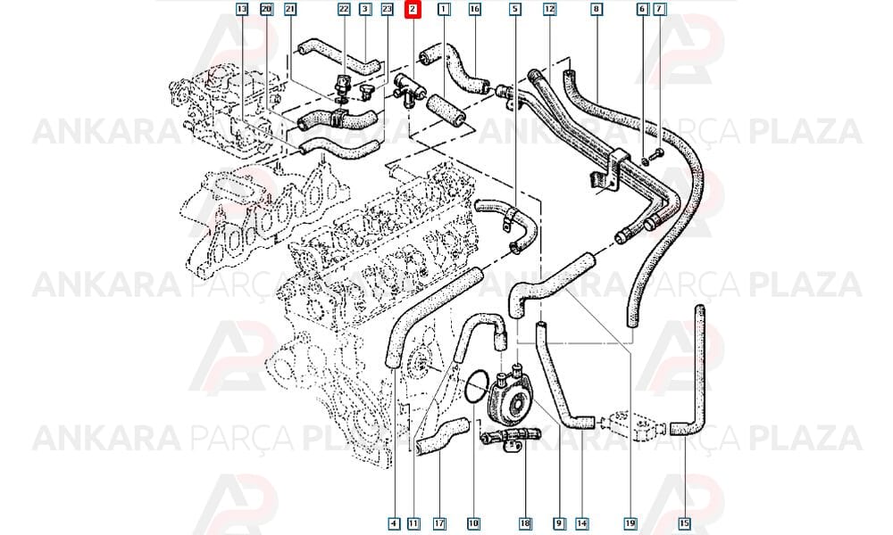 Renault 9 11 21 Su Pompası Rekoru Mtj