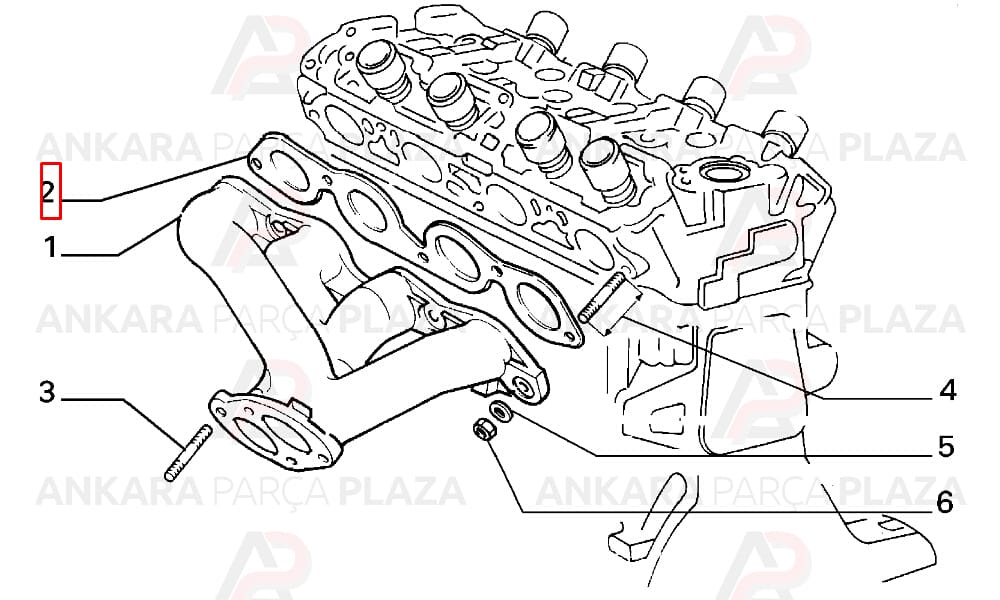 Tempra Tipo 2000 Manifold Contası 1.60Mm Royal