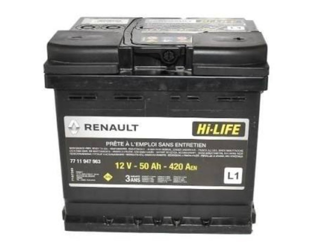 Renault Mais 12V Akü L1 50Ah 420A Mais 7711947963 - main