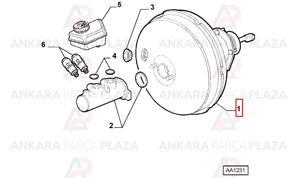 Servofren Westinghouse Fiat : Albea, Palio