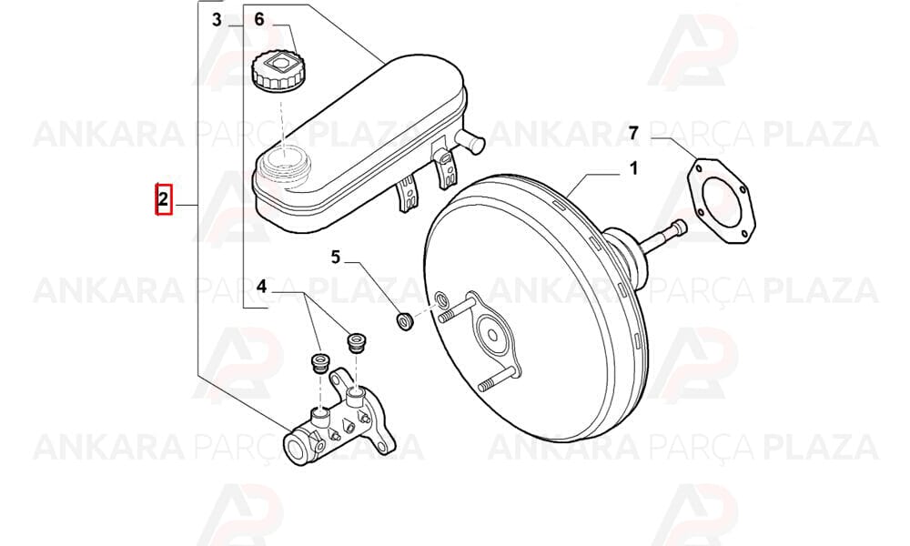 Fiat Ducato Fren Ana Merkezi 2007 - 2022 Bosch