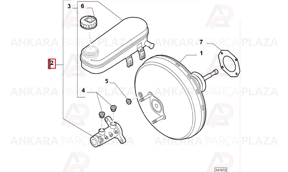 Ducato Fren Ana Merkezi 2007 - 2022 ABS siz Bosch