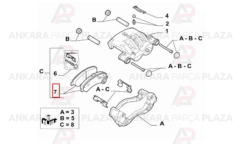 Ön Fren Balatası Fiat : Ducato 2.2Hdı 3.0Hdı 09/06->