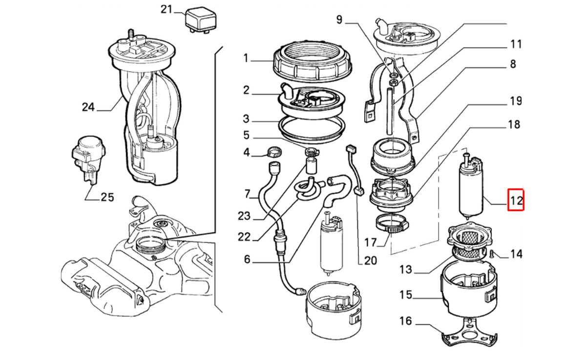OEM #21715 - Teknik Resim