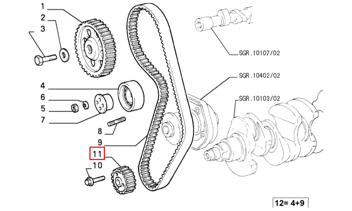 OEM #21826 - Teknik Resim