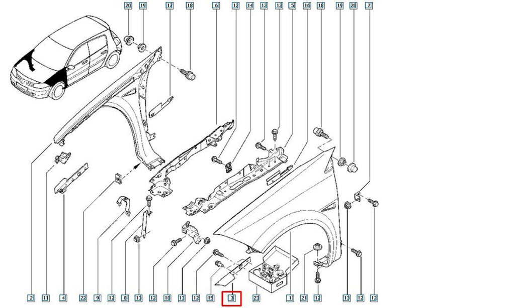 OEM #23356 - Teknik Resim