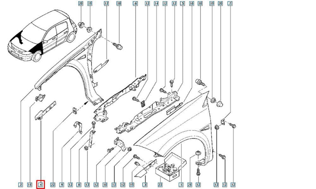OEM #23357 - Teknik Resim